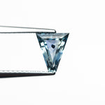 0.81ct 6.98x6.15x2.65mm Shield Rosecut Sapphire 22266 - 33 - MTD