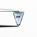 0.81ct 6.98x6.15x2.65mm Shield Rosecut Sapphire 22266 - 33 - MTD