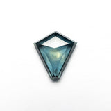 1.59ct 8.57x7.72x2.93mm Shield Rosecut Sapphire 22266 - 36 - MTD
