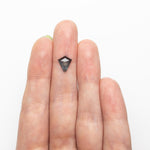 1.59ct 8.57x7.72x2.93mm Shield Rosecut Sapphire 22266 - 36 - MTD