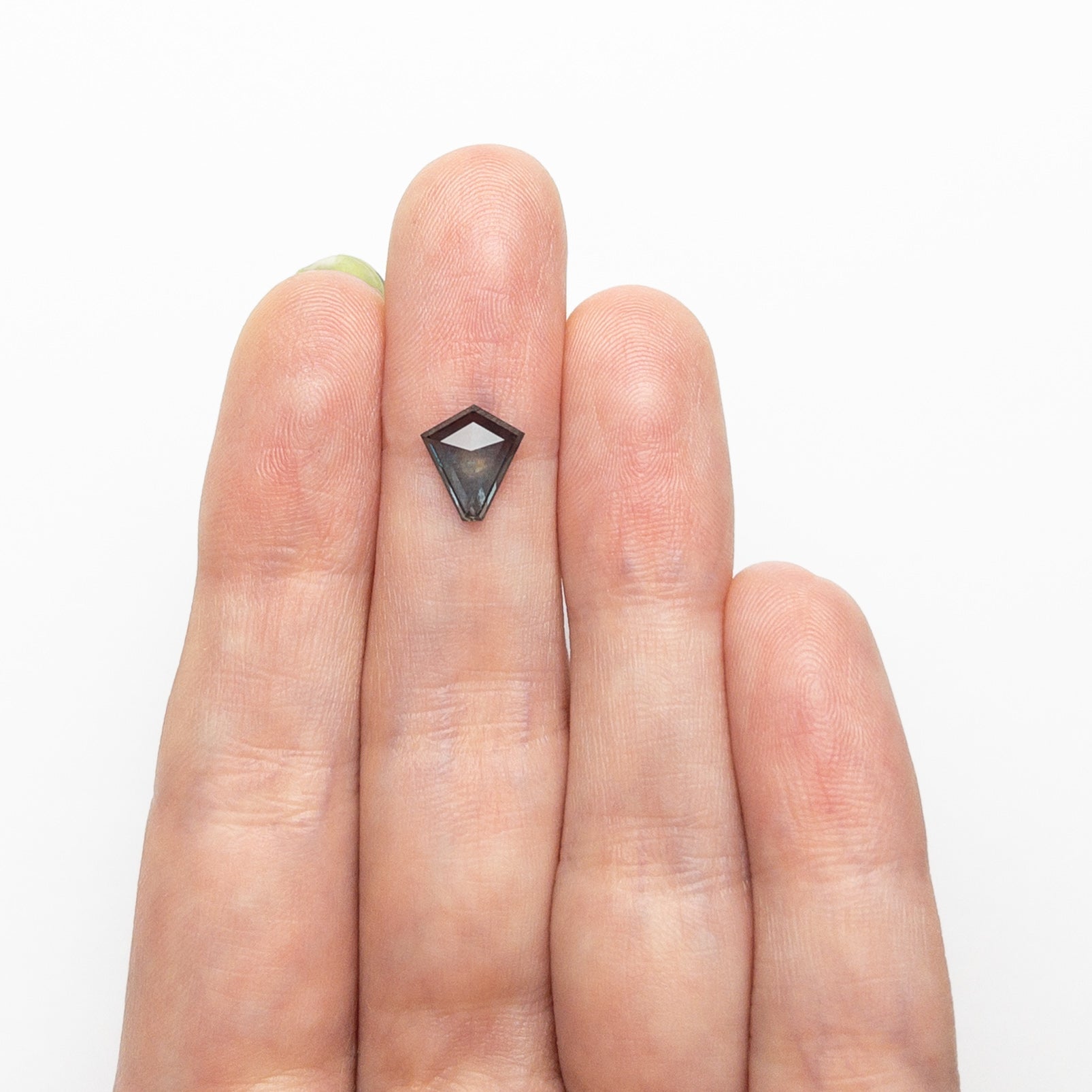 1.59ct 8.57x7.72x2.93mm Shield Rosecut Sapphire 22266 - 36 - MTD