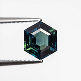 1.78ct 7.82x6.60x4.45mm Hexagon Step Cut Sapphire 22314 - 06 - MTD