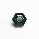 1.53ct 7.45x6.48x4.06mm Hexagon Step Cut Sapphire 22314 - 08 - MTD