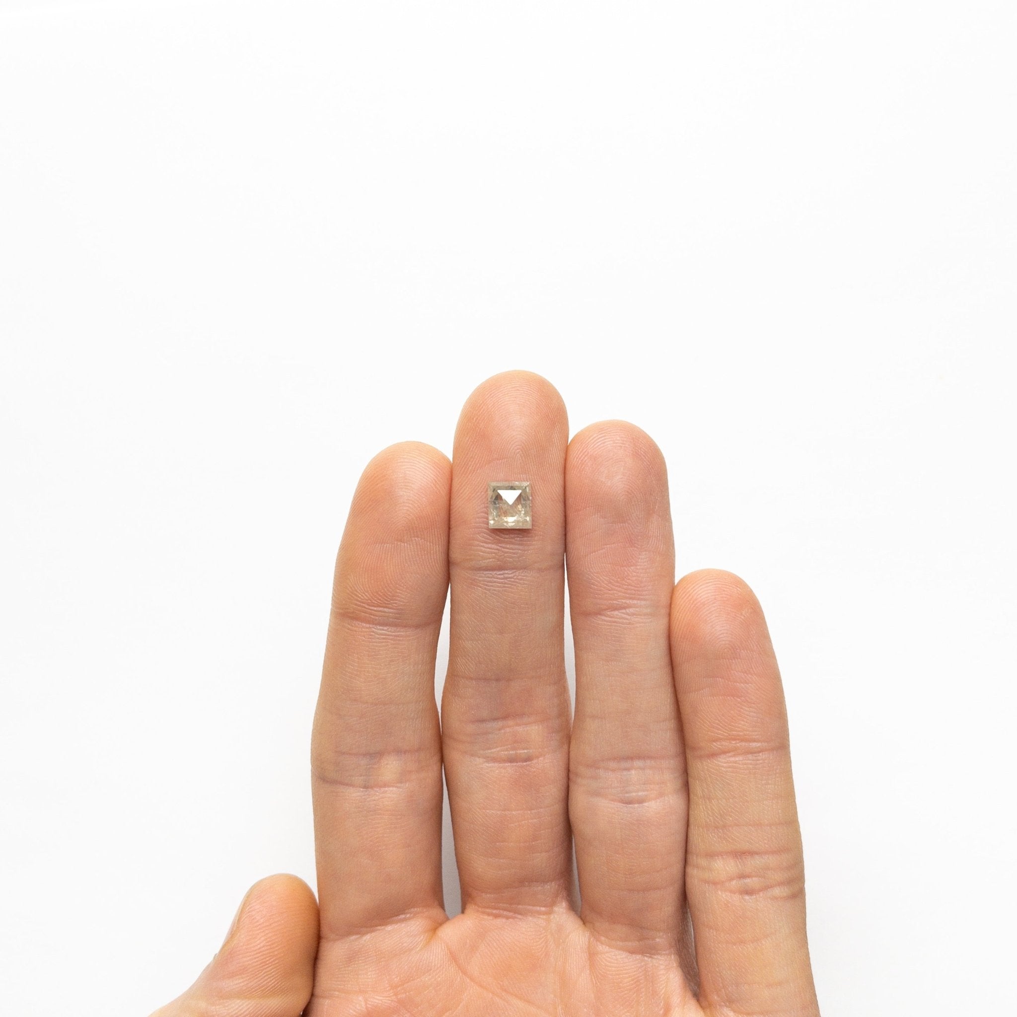 1.47ct 6.72x6.17x3.23mm Rectangle Rosecut 22339 - 12 - MTD