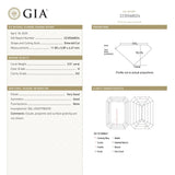 3.01ct 11.85x5.89x4.47mm GIA SI2 H Cut Corner Rectangle Step Cut 26478 - 01 - MTD