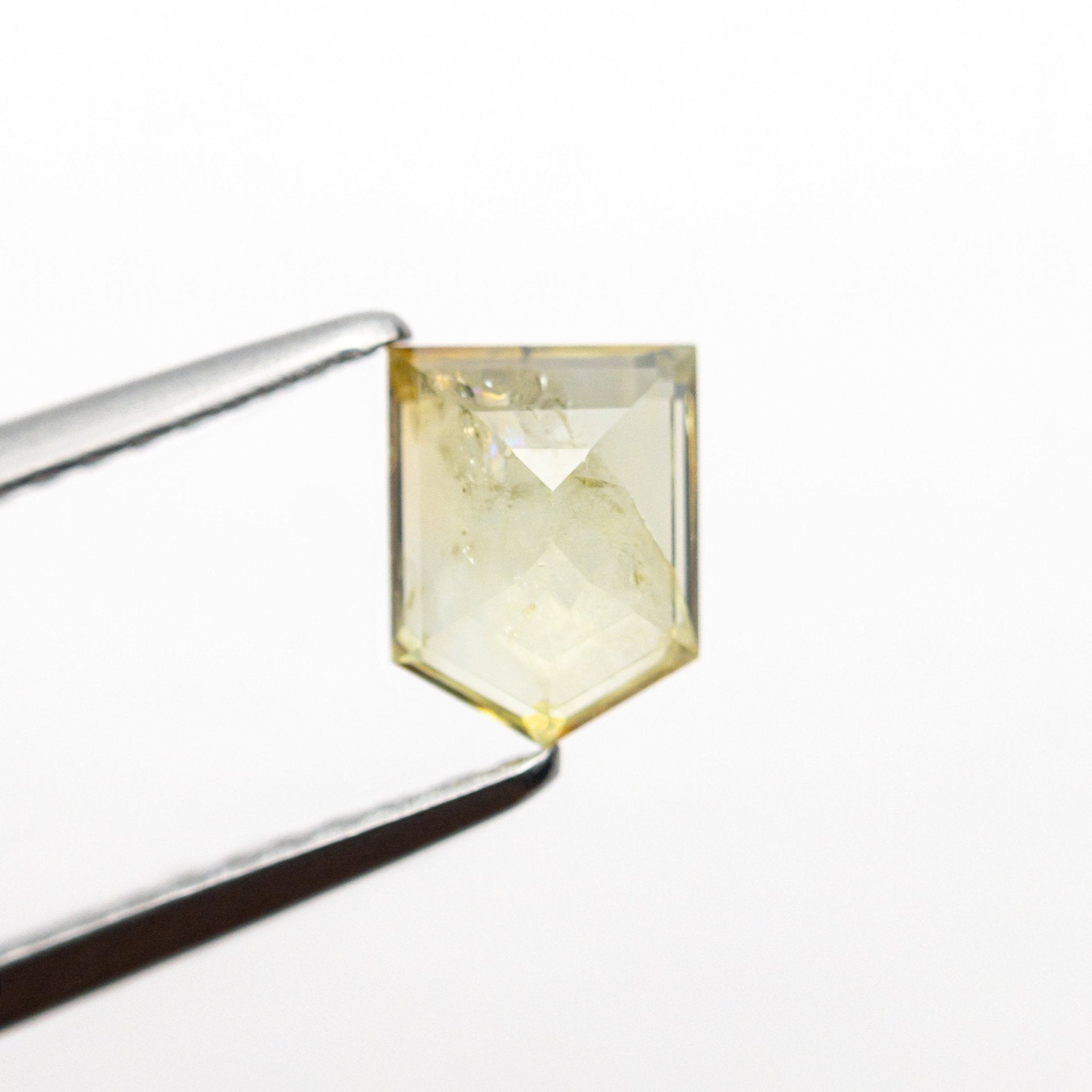 0.85ct 6.31x4.87x2.54mm Shield Rosecut Sapphire 22434 - 115 - MTD