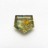 2.17ct 8.04x7.01x3.41mm Shield Portrait Cut Sapphire 22434 - 116 - MTD
