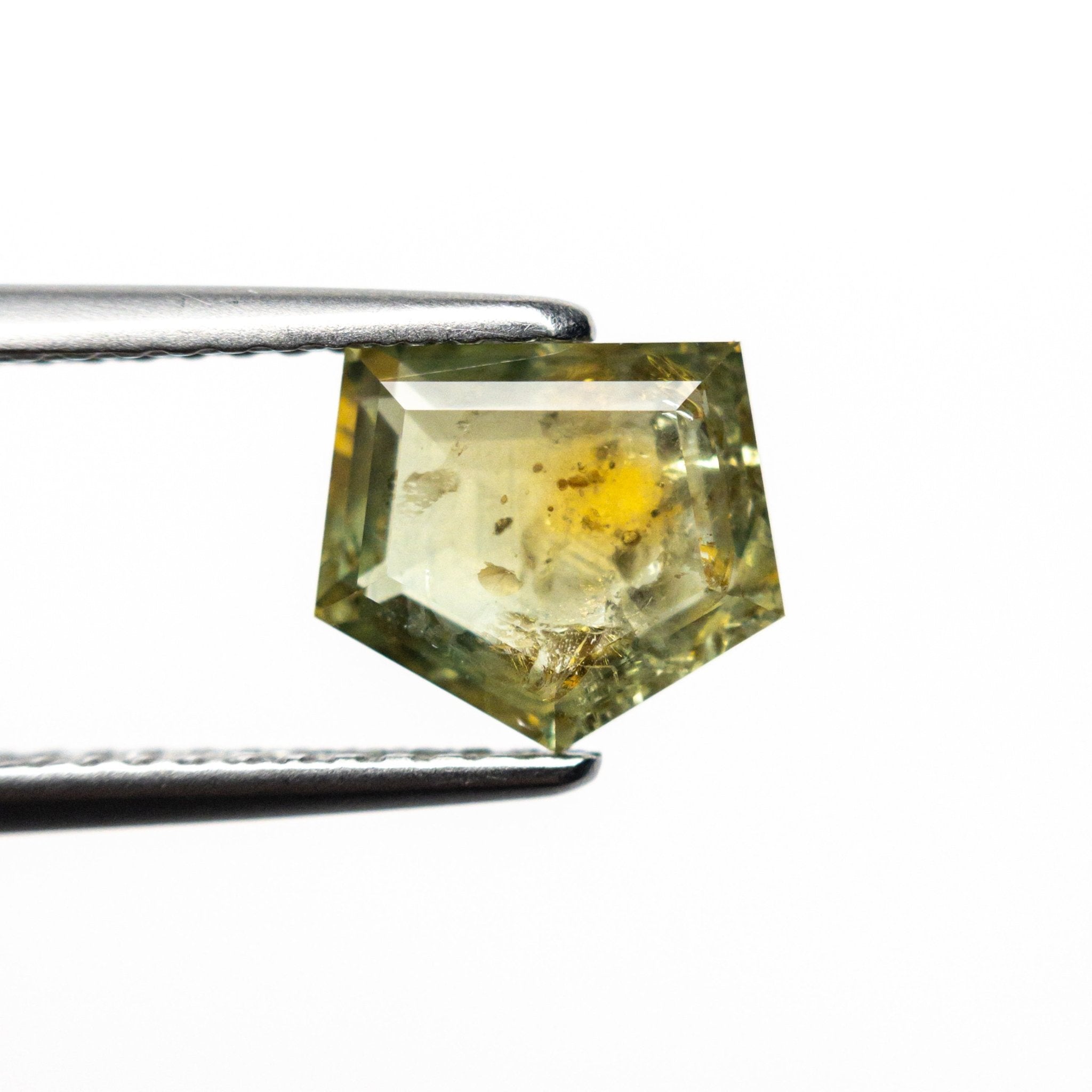 2.17ct 8.04x7.01x3.41mm Shield Portrait Cut Sapphire 22434 - 116 - MTD