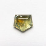 2.17ct 8.04x7.01x3.41mm Shield Portrait Cut Sapphire 22434 - 116 - MTD