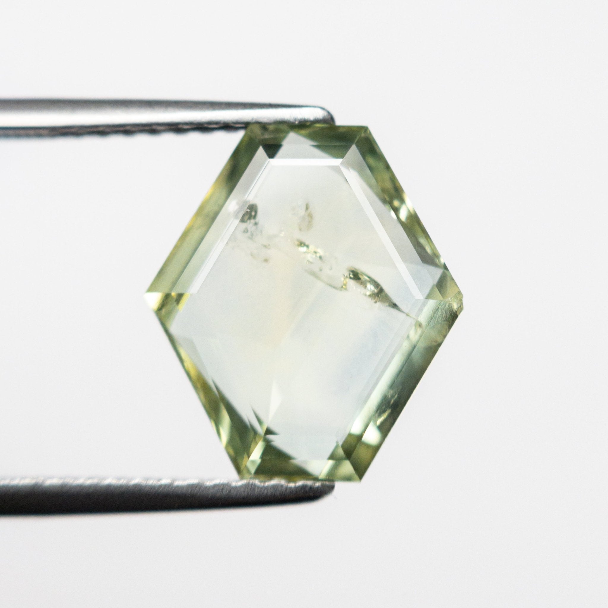 3.19ct 11.38x10.17x3.05mm Hexagon Step Cut Sapphire 22434 - 119 - MTD