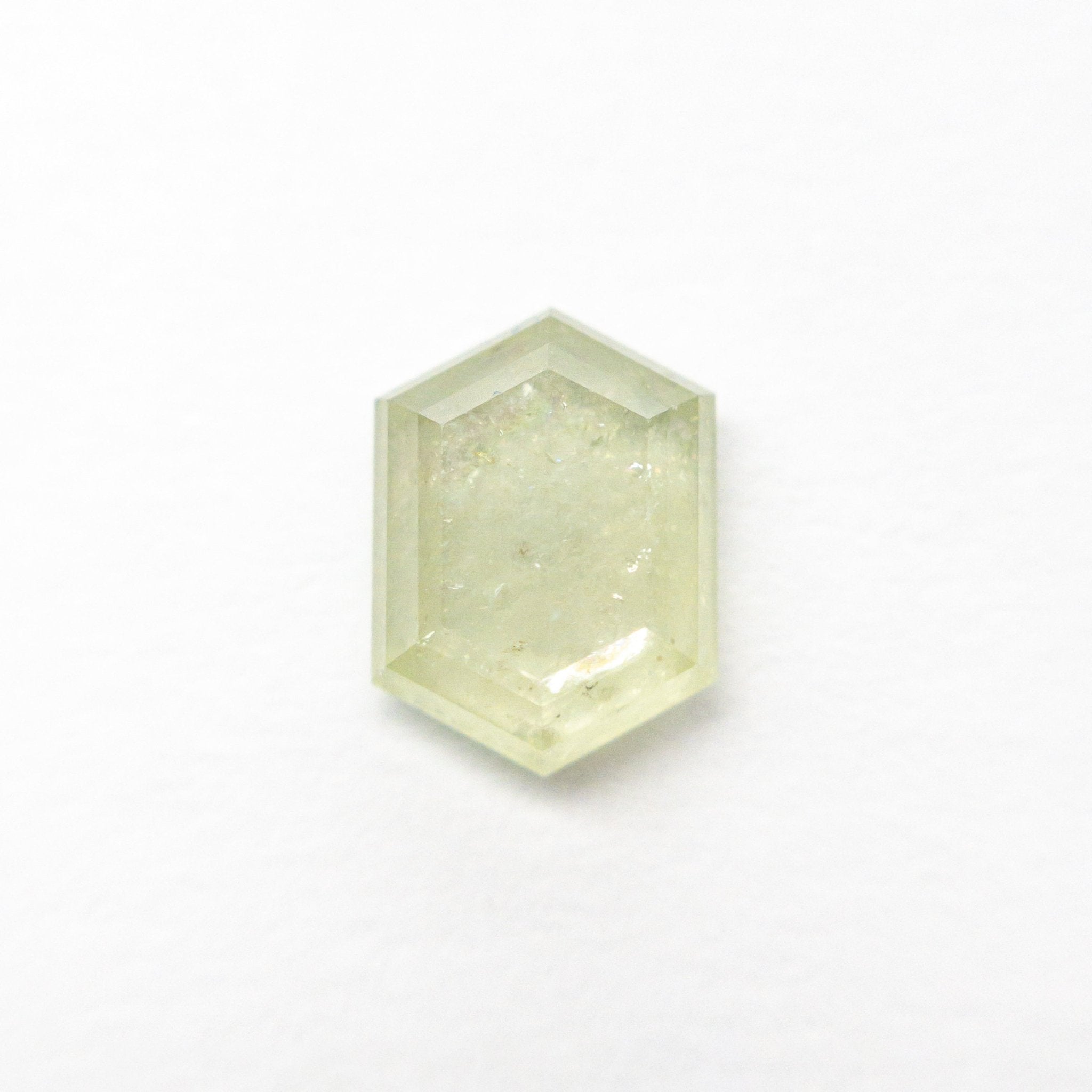 2.02ct 8.66x6.36x3.03mm Hexagon Portrait Cut Sapphire 22434 - 130 - MTD