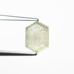 2.02ct 8.66x6.36x3.03mm Hexagon Portrait Cut Sapphire 22434 - 130 - MTD