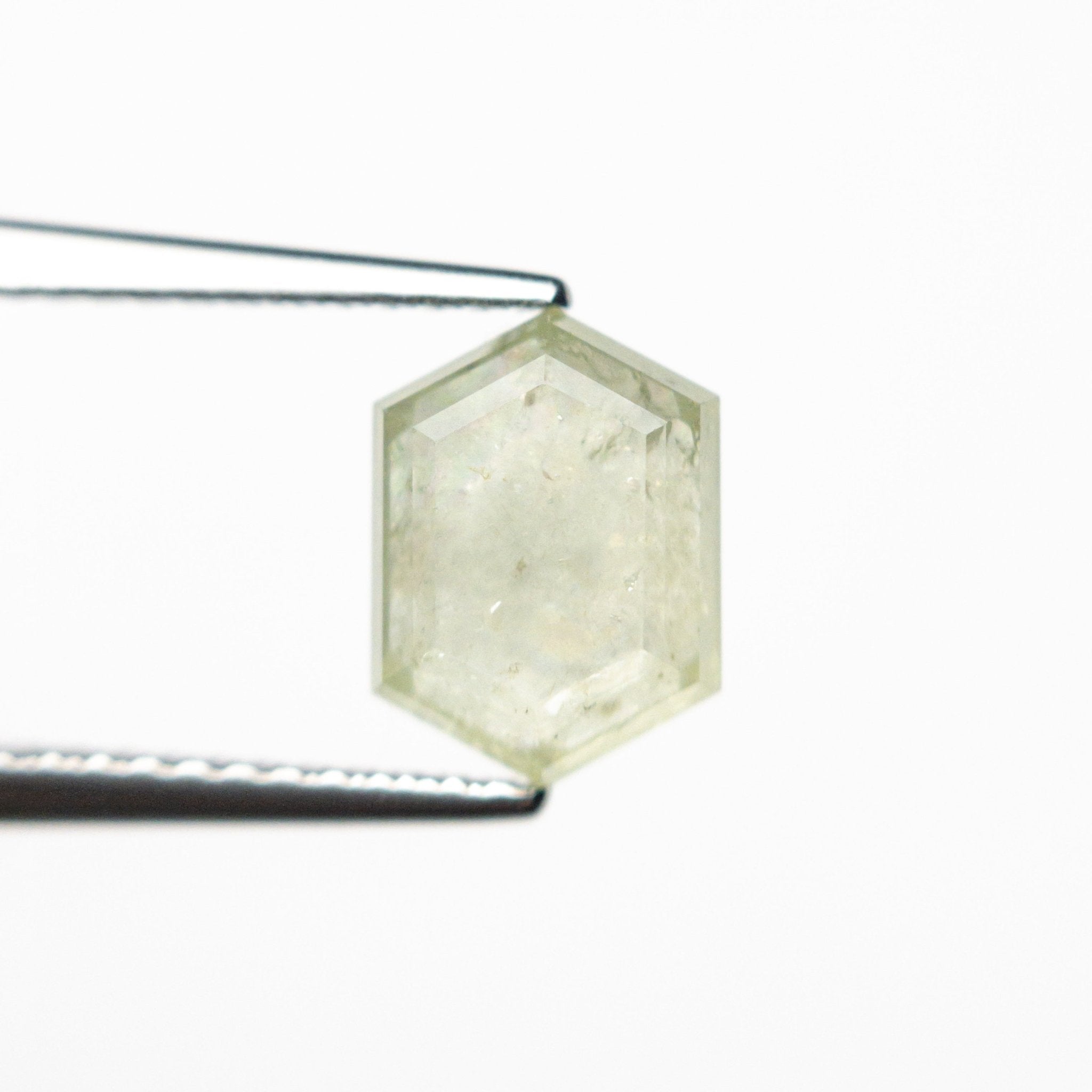 2.02ct 8.66x6.36x3.03mm Hexagon Portrait Cut Sapphire 22434 - 130 - MTD