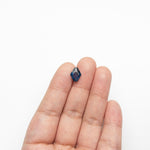 2.96ct 10.48x8.45x4.37mm Hexagon Double Cut Sapphire 22434 - 49 - MTD