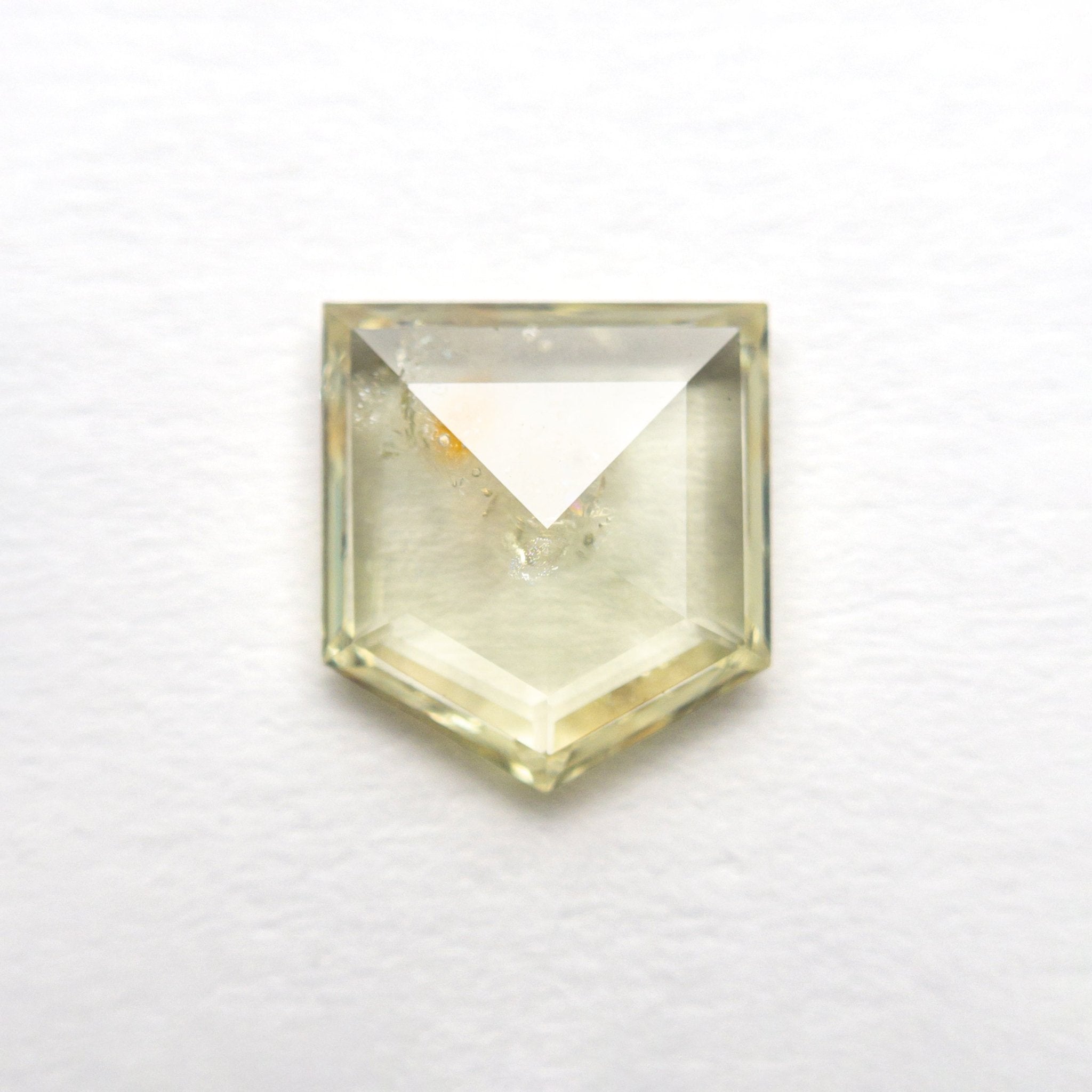 1.36ct 7.51x6.69x2.25mm Shield Double Cut Sapphire 22434 - 75 - MTD