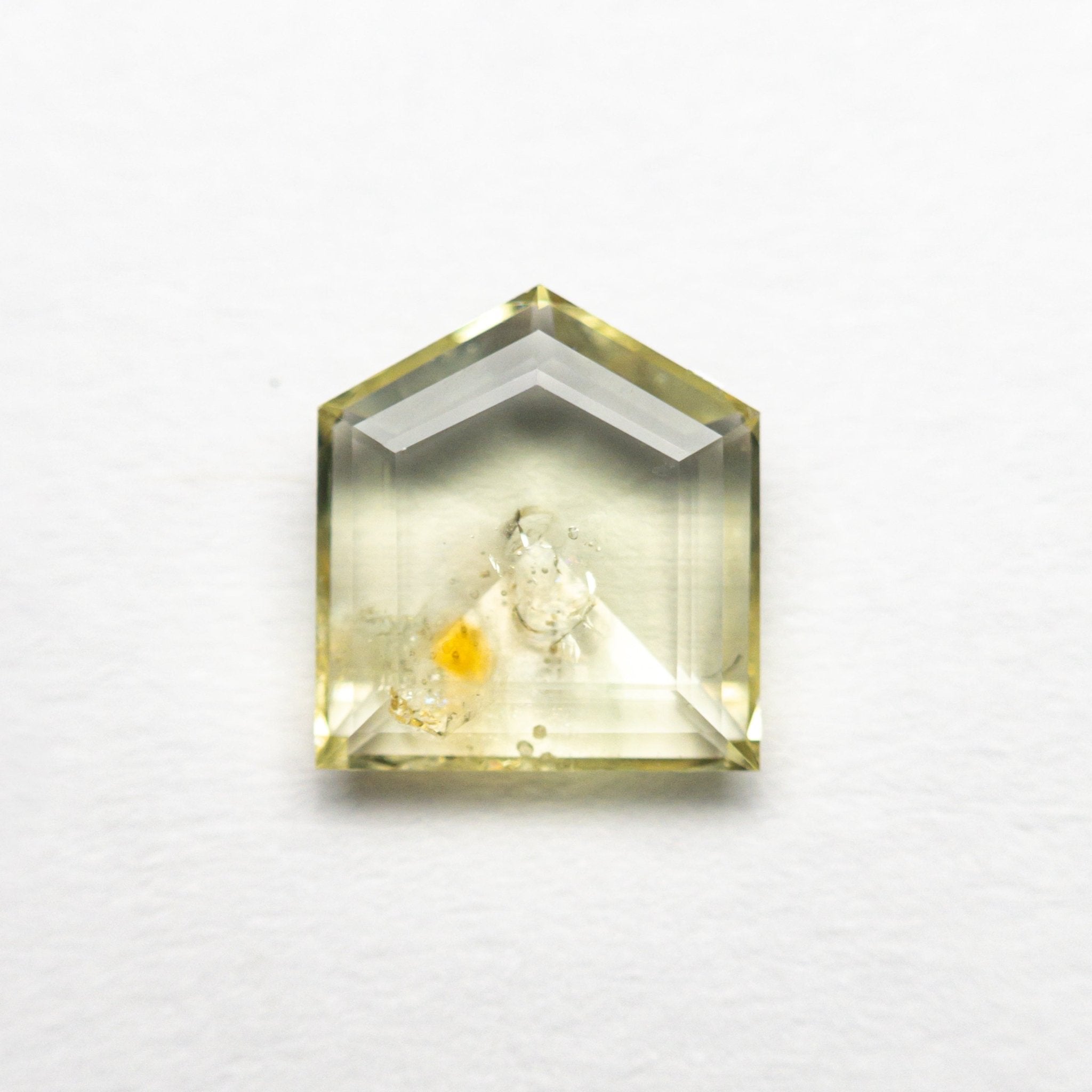 1.36ct 7.51x6.69x2.25mm Shield Double Cut Sapphire 22434 - 75 - MTD