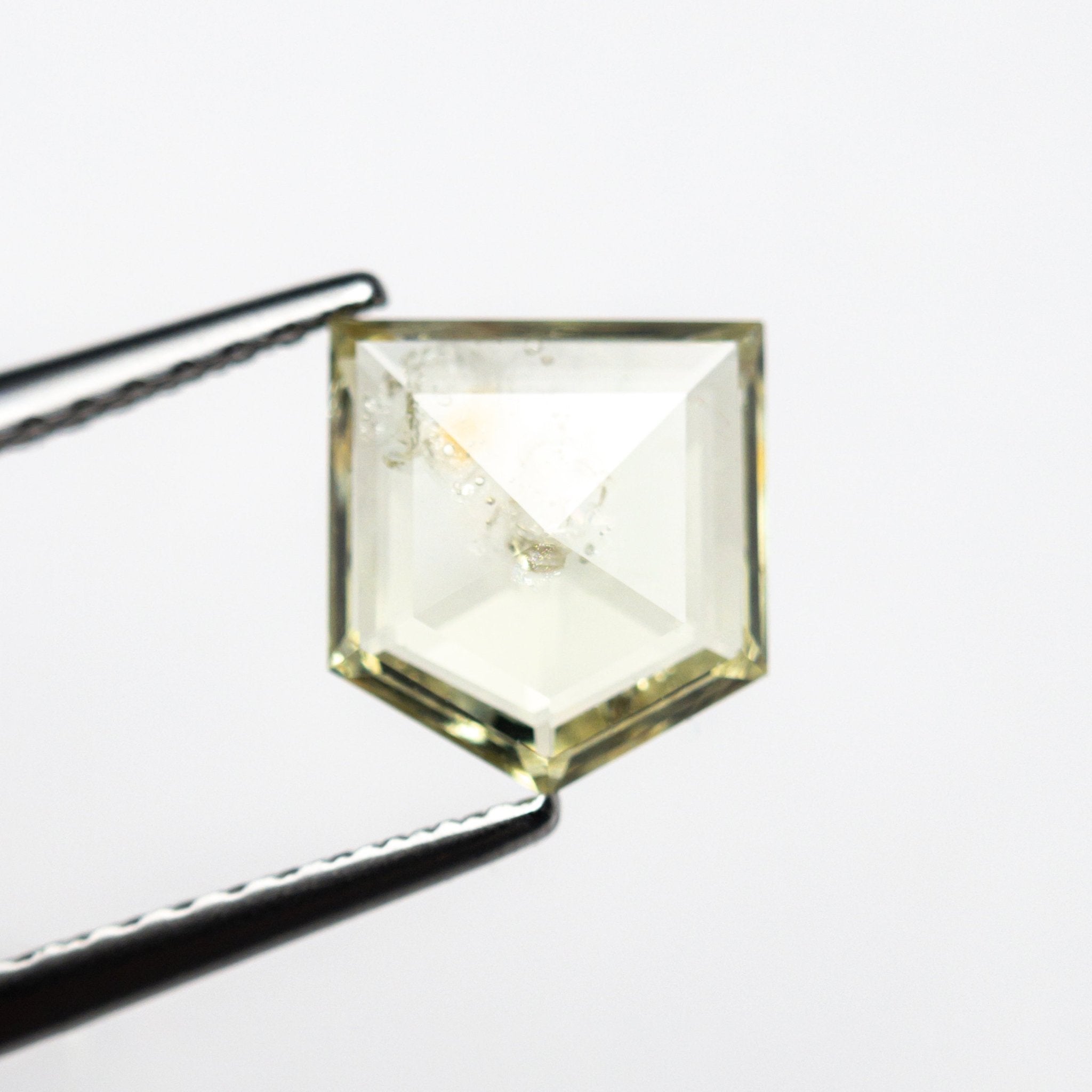 1.36ct 7.51x6.69x2.25mm Shield Double Cut Sapphire 22434 - 75 - MTD
