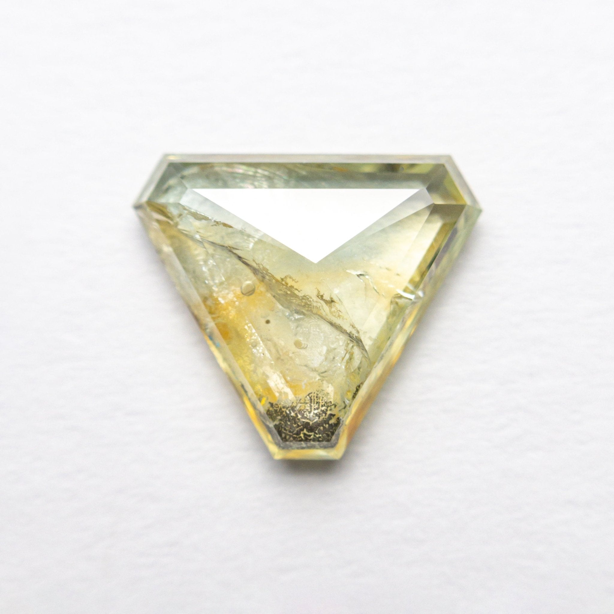1.99ct 8.35x9.64x2.72mm Hexagon Rosecut Sapphire 22434 - 77 - MTD