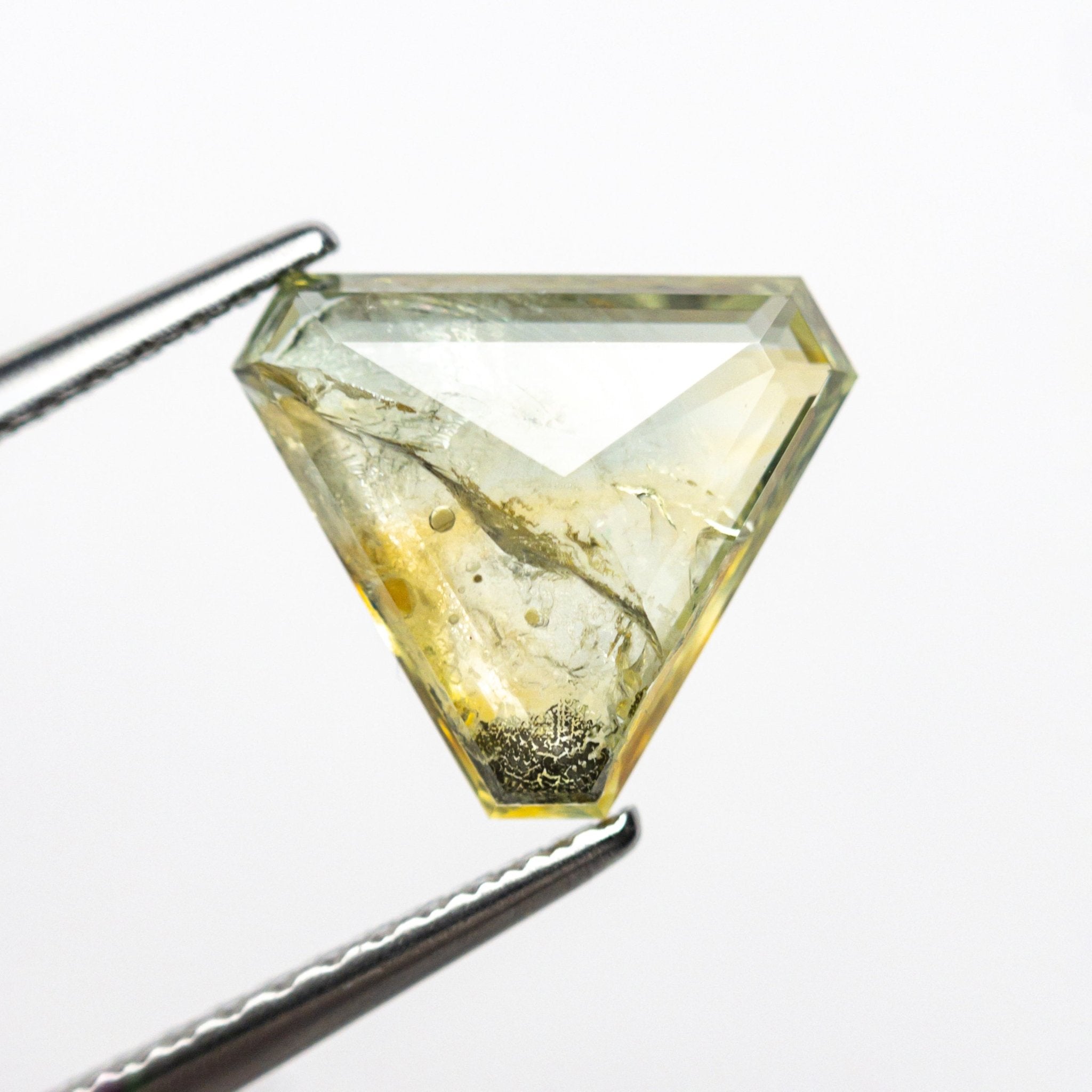 1.99ct 8.35x9.64x2.72mm Hexagon Rosecut Sapphire 22434 - 77 - MTD