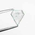 1.06ct 8.67x7.33x2.14mm Shield Rosecut Sapphire 22434 - 92 - MTD