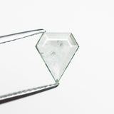 1.06ct 8.67x7.33x2.14mm Shield Rosecut Sapphire 22434 - 92 - MTD
