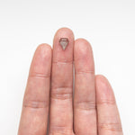 1.06ct 8.67x7.33x2.14mm Shield Rosecut Sapphire 22434 - 92 - MTD