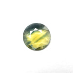 0.56ct 6.53x6.59x1.35mm Round Double Cut Sapphire 22436 - 05 - MTD