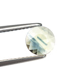 0.62ct 6.72x6.75x1.58mm Round Double Cut Sapphire 22436 - 07 - MTD