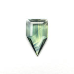 0.50ct 8.25x4.75x1.18mm Shield Rosecut Sapphire 22436 - 10 - MTD