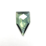 0.50ct 8.25x4.75x1.18mm Shield Rosecut Sapphire 22436 - 10 - MTD