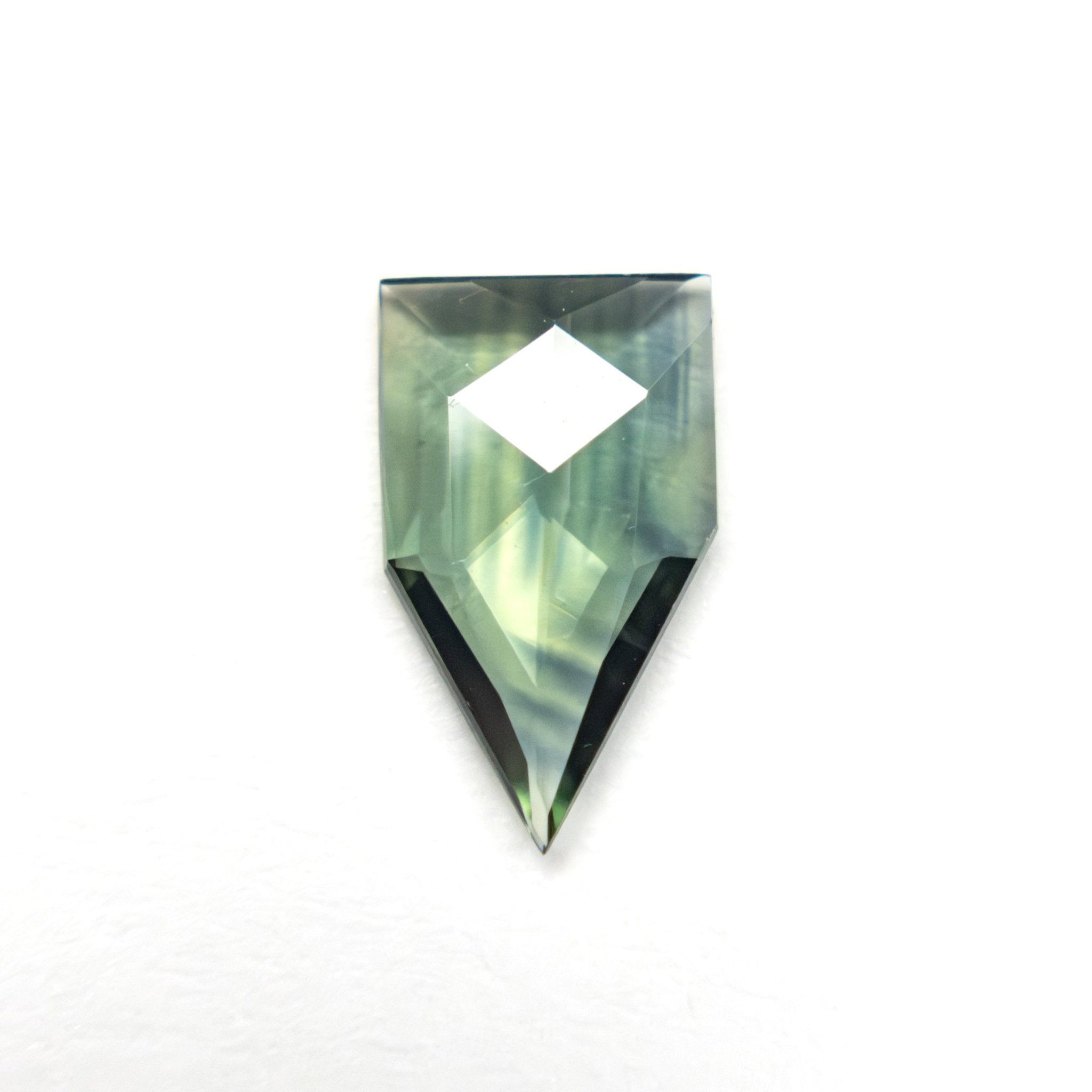 0.50ct 8.25x4.75x1.18mm Shield Rosecut Sapphire 22436 - 10 - MTD