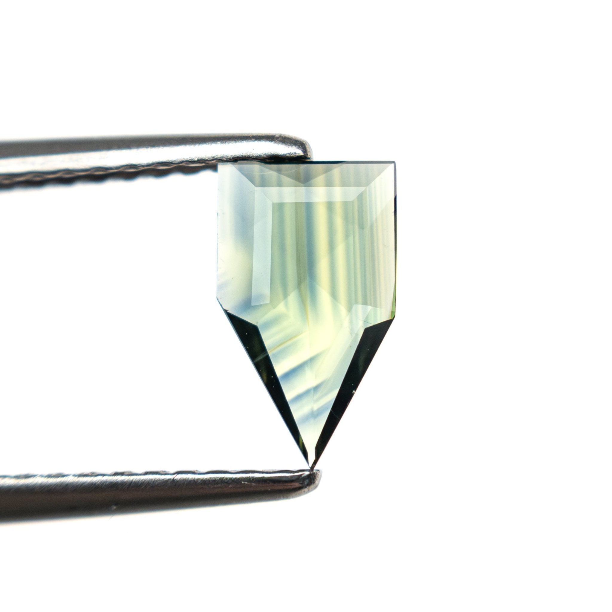 0.50ct 8.25x4.75x1.18mm Shield Rosecut Sapphire 22436 - 10 - MTD