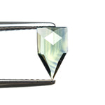 0.50ct 8.25x4.75x1.18mm Shield Rosecut Sapphire 22436 - 10 - MTD