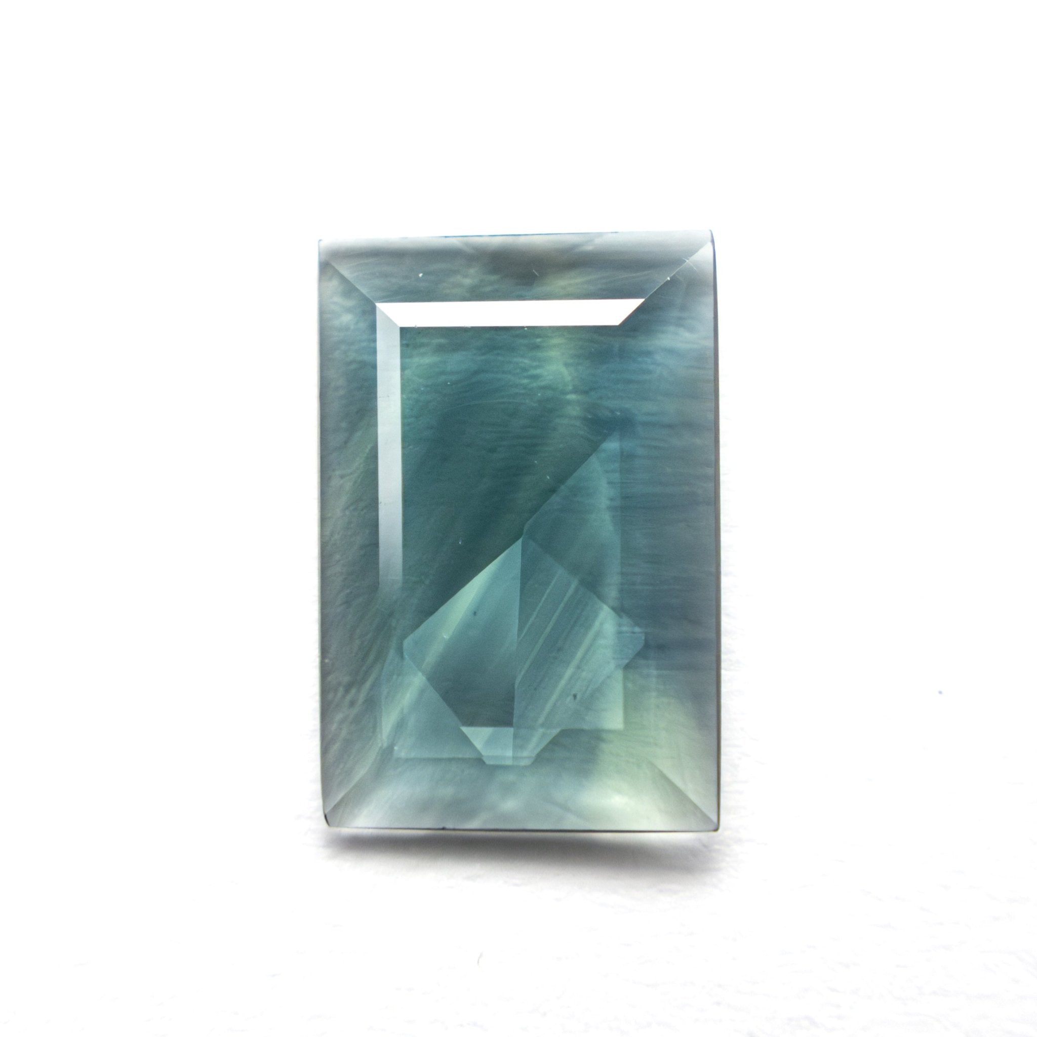 1.27ct 10.17x6.79x1.39mm Rectangle Rosecut Sapphire 22436 - 11 - MTD