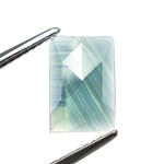 1.27ct 10.17x6.79x1.39mm Rectangle Rosecut Sapphire 22436 - 11 - MTD