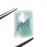 1.27ct 10.17x6.79x1.39mm Rectangle Rosecut Sapphire 22436 - 11 - MTD