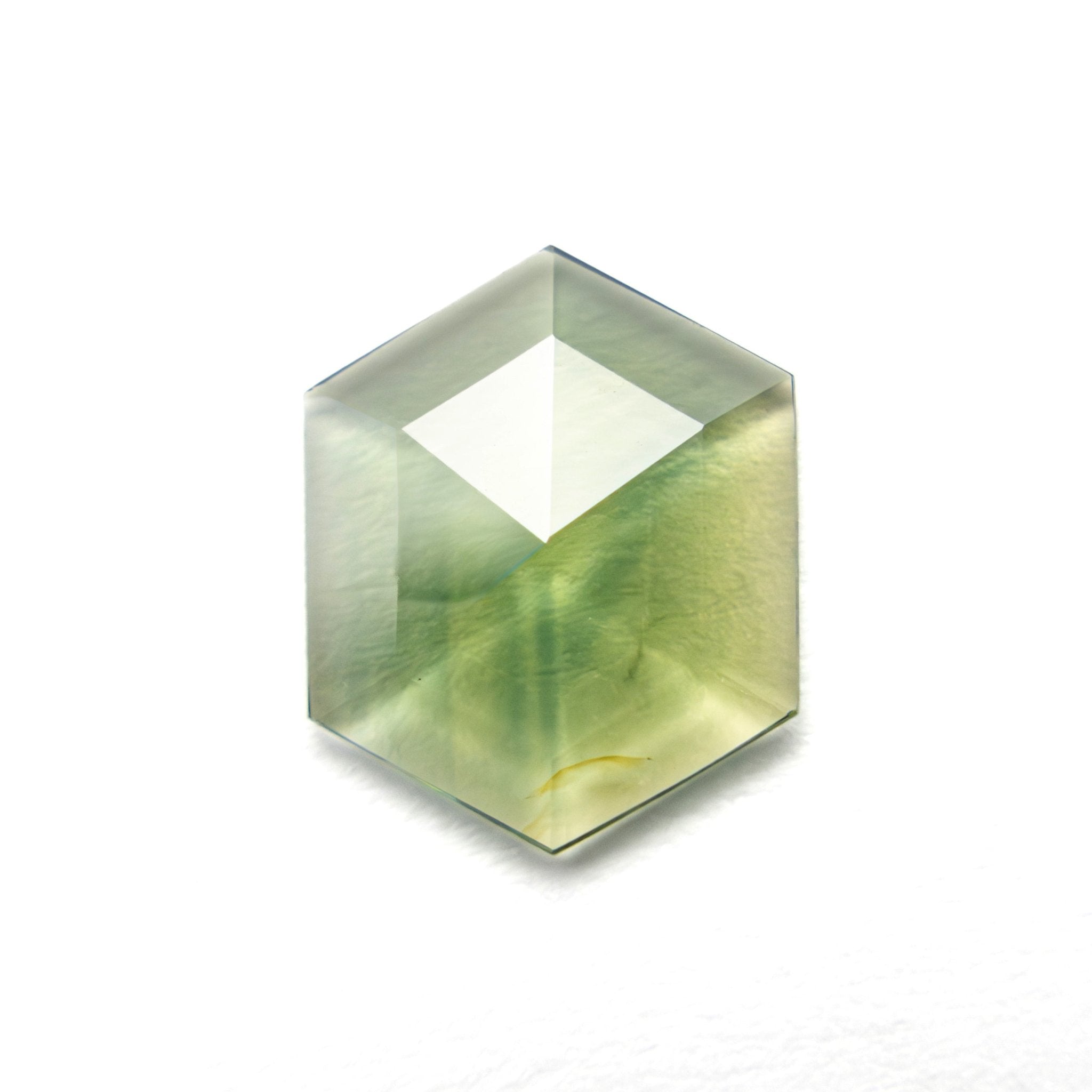 1.04ct 9.41x7.65x1.55mm Hexagon Rosecut Sapphire 22436 - 12 - MTD