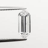 1.01ct 10.12x4.18x2.42mm GIA SI2 D Hexagon Step Cut 22621 - 01 - MTD