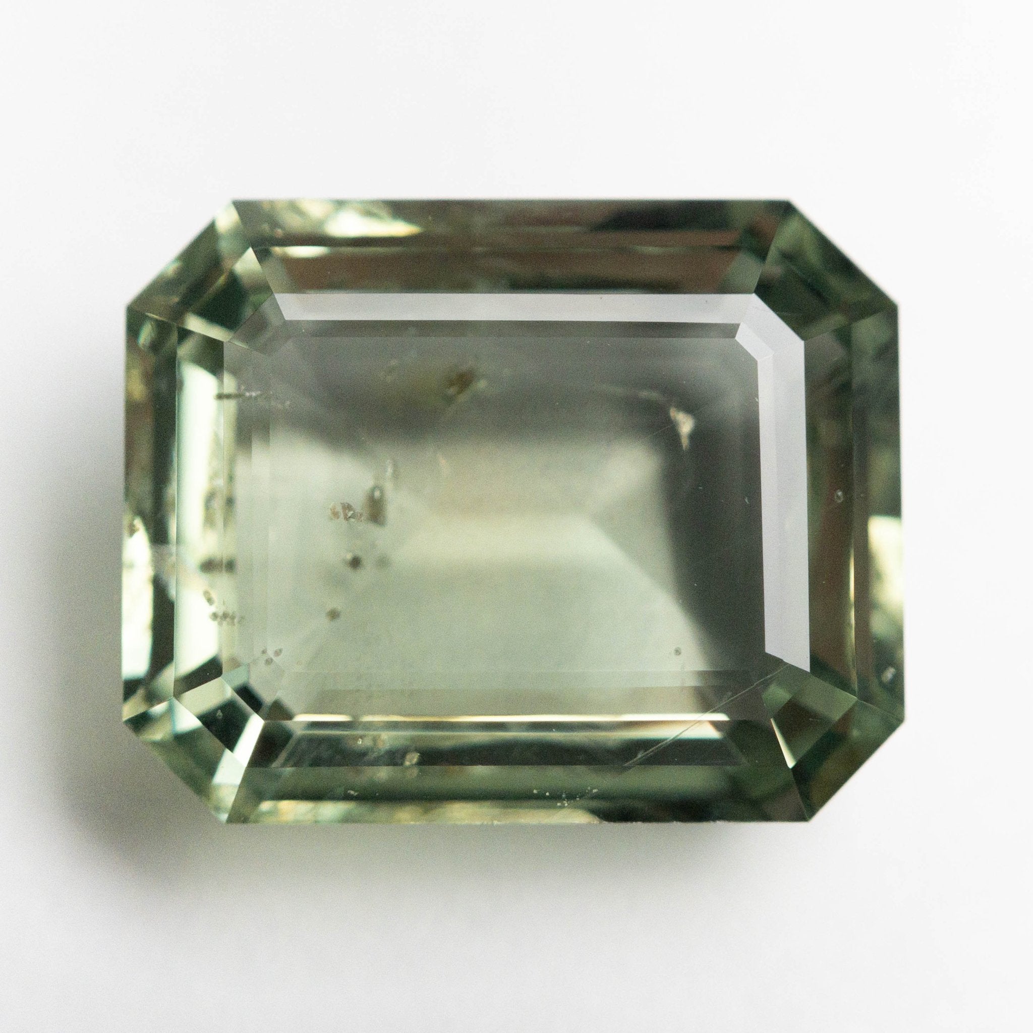9.42ct 12.14x9.78x6.02mm Cut Corner Step Cut Sapphire 22693 - 01 - MTD