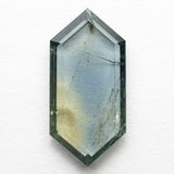 3.41ct 15.21x7.28x2.25mm Hexagon Portrait Cut Sapphire 22737 - 01 - MTD