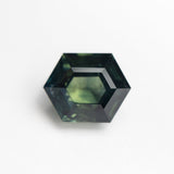3.04ct 9.36x7.45x5.19mm Hexgon Step Cut Sapphire 22765 - 01 - MTD