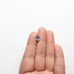 1.51ct 9.05x6.42x3.93mm SI2 Fancy Grey Oval Brilliant 22828-01 - MTD