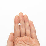 0.84ct 5.39x5.39x3.12mm GIA H VS2 Carré Step Cut 23034-01 - MTD