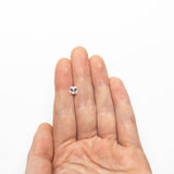 0.84ct 5.39x5.39x3.12mm GIA H VS2 Carré Step Cut 23034-01 - MTD