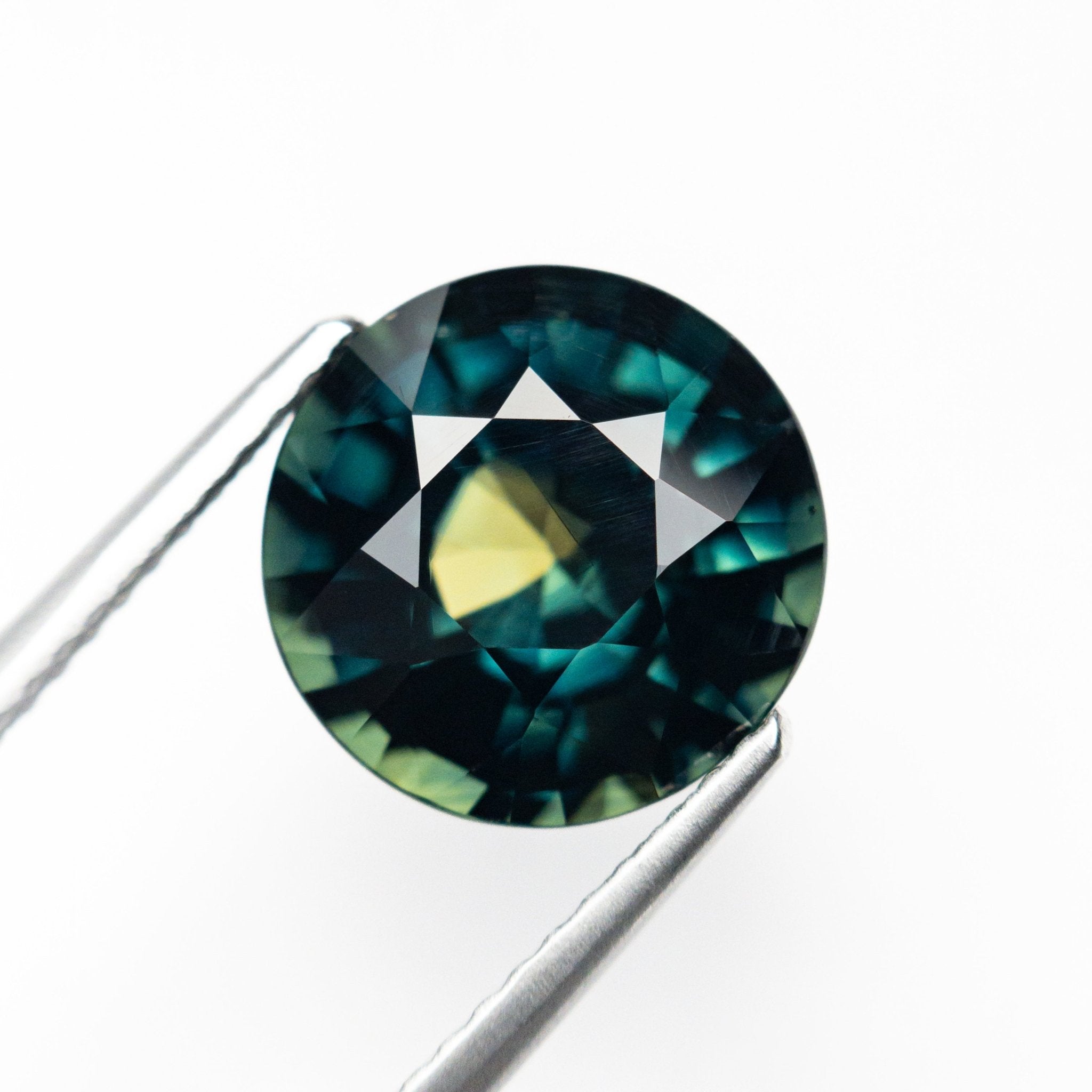 5.05ct 10.17x10.08x6.53mm Round Brilliant Sapphire 23434 - 08 - MTD