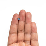 0.76ct 5.15x5.08x3.41mm Cushion Brilliant Sapphire 23466 - 19 - MTD