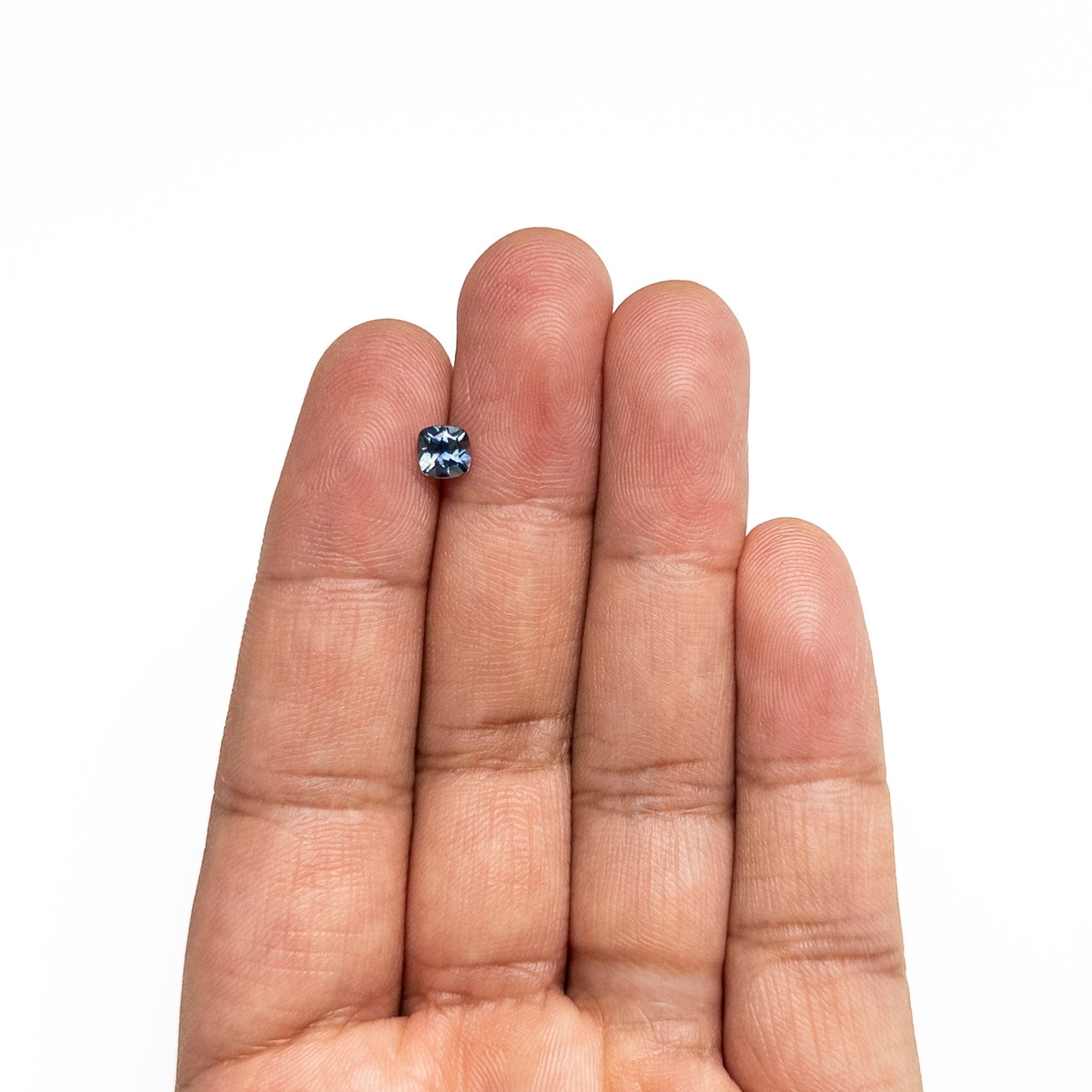 0.76ct 5.15x5.08x3.41mm Cushion Brilliant Sapphire 23466 - 19 - MTD