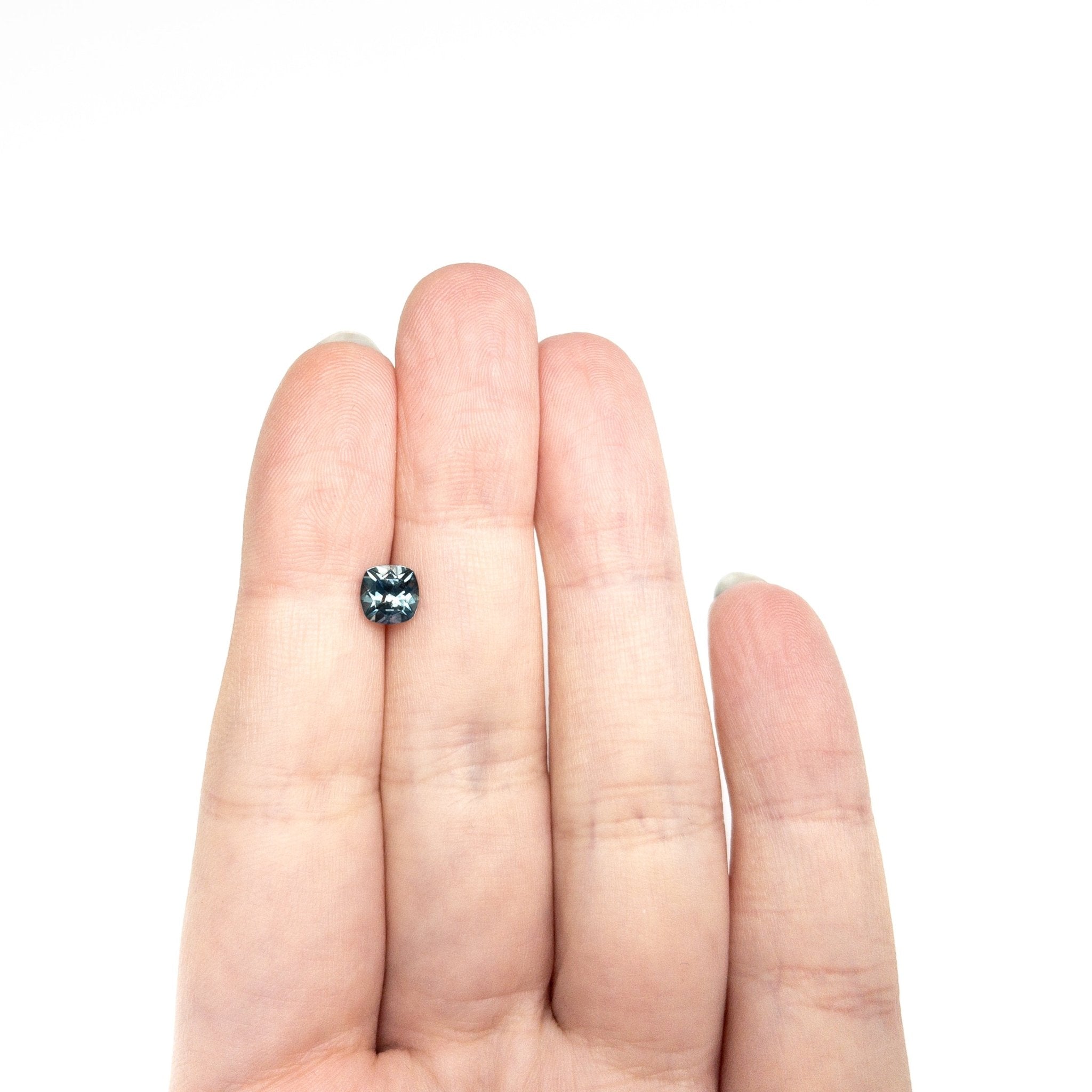 1.37ct 5.93x5.90x4.42mm Cushion Brilliant Sapphire 23468-03 - MTD