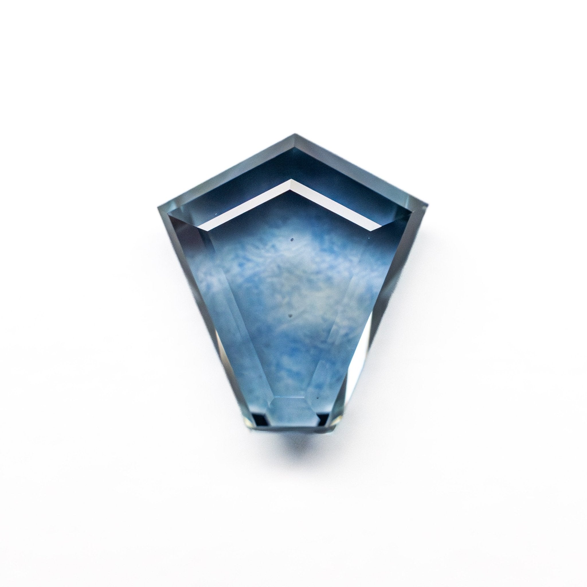 1.92ct 8.29x7.47x3.13mm Shield Portrait Cut Sapphire 23469 - 38 - MTD