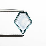 1.24ct 9.51x7.88x1.97mm Shield Portrait Cut Sapphire 23474 - 16 - MTD